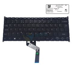 PK132WG1823 Notebook Klavyesi - Siyah - TR - Backlit, ışıklı