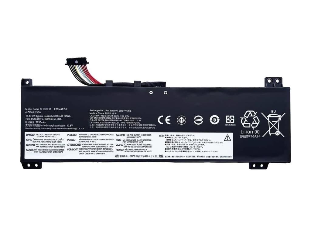 Lenovo 5B11B48817 4ICP4/62/100 Notebook Bataryası, Laptop Pili