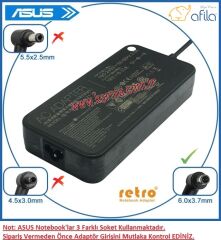 Asus ROG Strix G15 G513IE-HF055 Notebook Adaptör, Şarj aleti Cihazı (200W-230W Uyumlu)