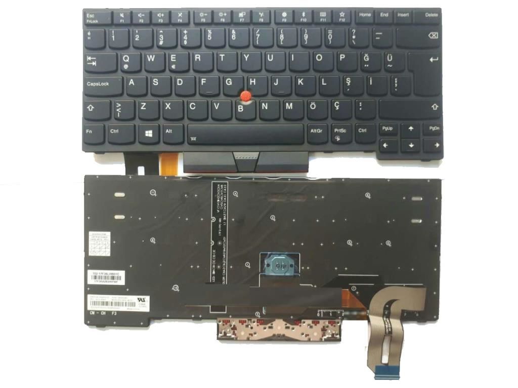 Lenovo Thinkpad E480 20Kn007Utx, 20Kns00000 Notebook Klavyesi TR
