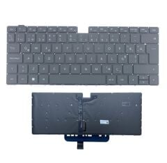 Huawei D14 Intel 2020 Notebook Klavyesi - Siyah - TR - Işıklı