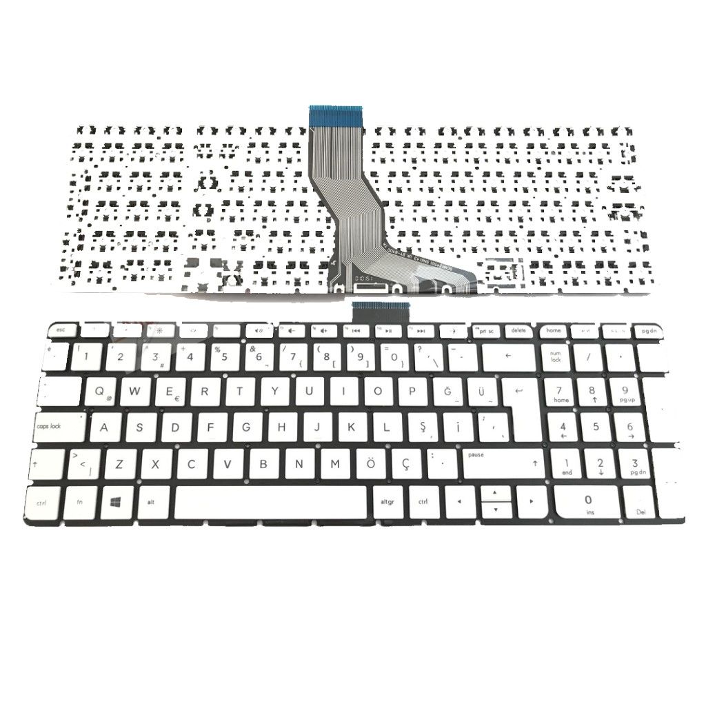 Hp Star Wars Special Edition 15-AN000NT Klavye (Beyaz TR) BÜYÜK ENTER