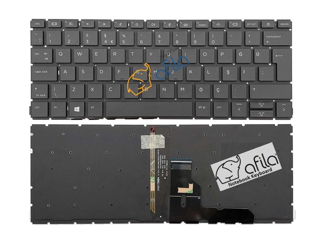 Hp ProBook 430 G8 Serisi Notebook Klavyesi, Laptop Tuş Takımı, Siyah TR - ışıklı / NBKL1088LD