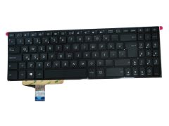 Asus N580G, N580V, X580V Serisi Notebook Klavyesi, Siyah TR
