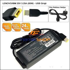 Lenovo ideaPad Yoga 300-11IBR 80M1 Notebook Adaptör - Şarj Cihazı (65W)