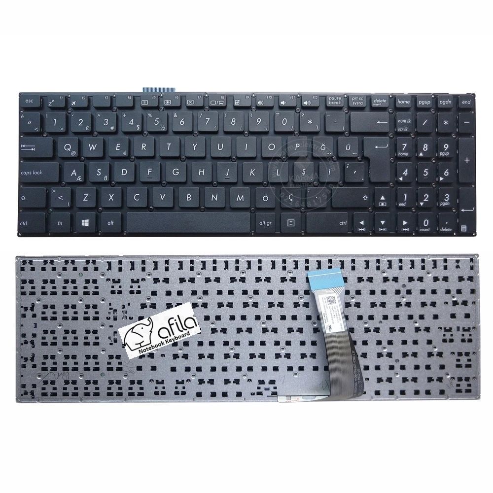 Asus R517M R517MA Notebook Klavye - Tuş Takımı / Siyah - TR