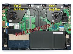 Asus VivoBook 15 X571GD-AL143A2 Notebook uyumlu CPU İşlemci Fanı Ver.1 (Sağ Fan)