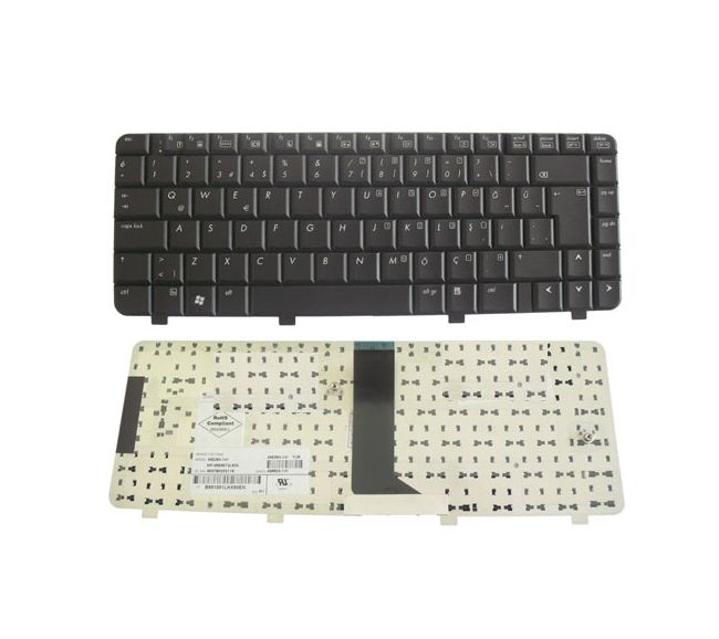 Hp Pavilion DV4-1000, DV4-1200 Notebook Klavyesi (Siyah TR)
