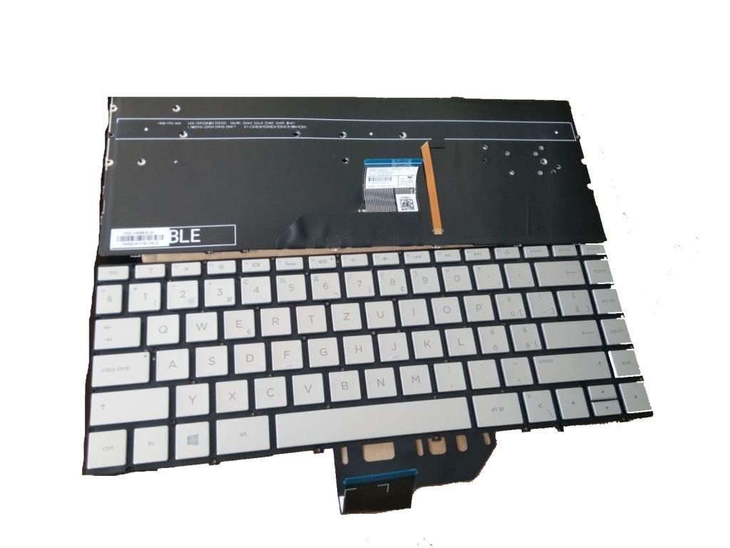 Hp Pavilion 13-an00xx Serisi Klavye Işıklı (Gümüş - Gri TR)