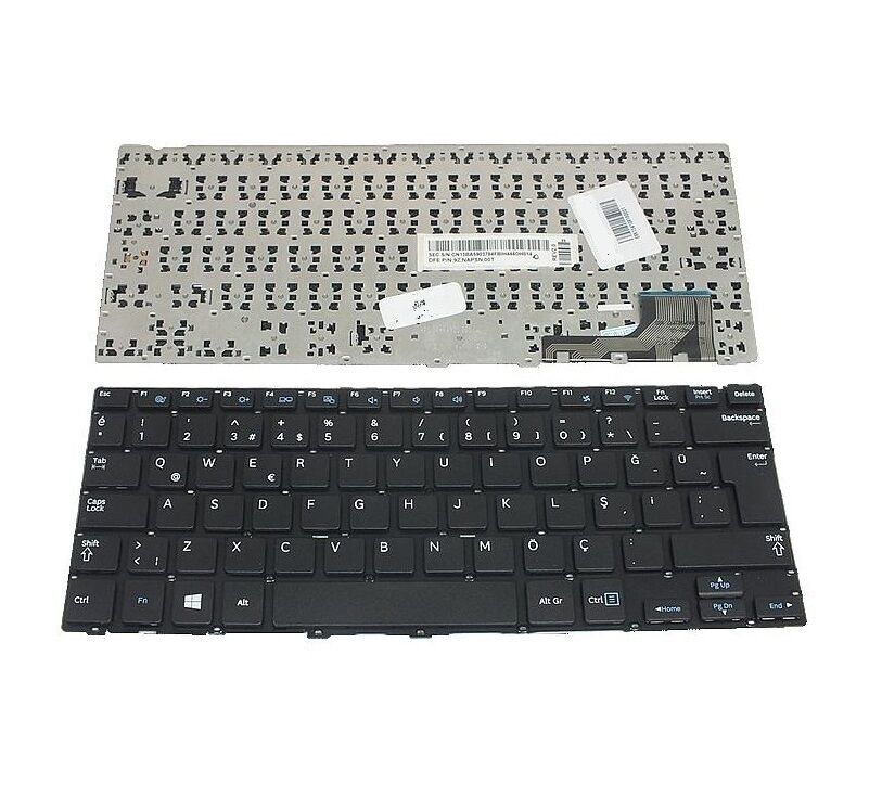 Samsung Ativbook SN3730W NP905S3G Notebook Klavyesi - Siyah - TR