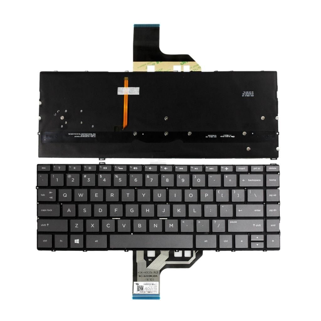 Hp Pavilion 13-an0005nt Serisi Klavye Işıklı Siyah - Gri TR)