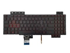 Asus TUF Gaming FX705DU-AU040T, FX705DU-H7099T Klavye Siyah TR / Kırmızı Tuşlu