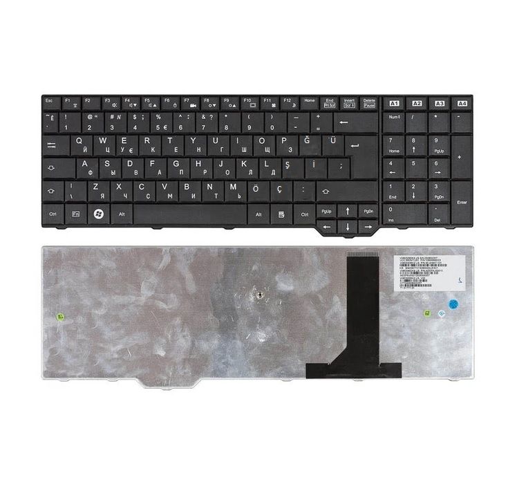 V080305BK2, V080329DK4, V080330BK2 Notebook Klavye TR