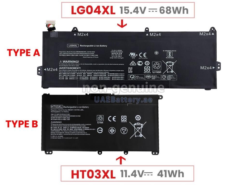 Hp Pavilion 15-CS2079NR Notebook Bataryası, Laptop Pili / Ver.2 - 4 Cell
