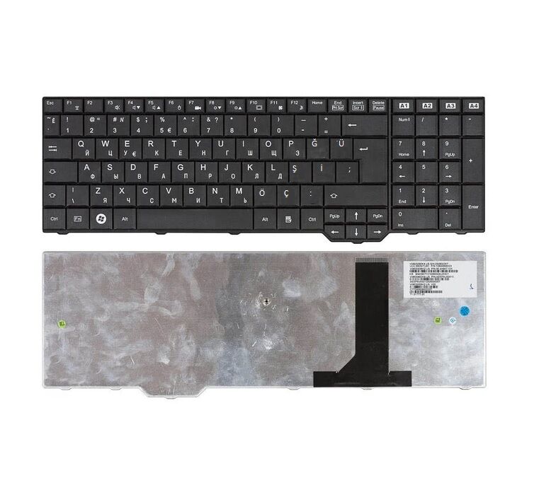 Fujitsu V080330AK2 V080305BK2 V080329DK4  Notebook Klavye TR