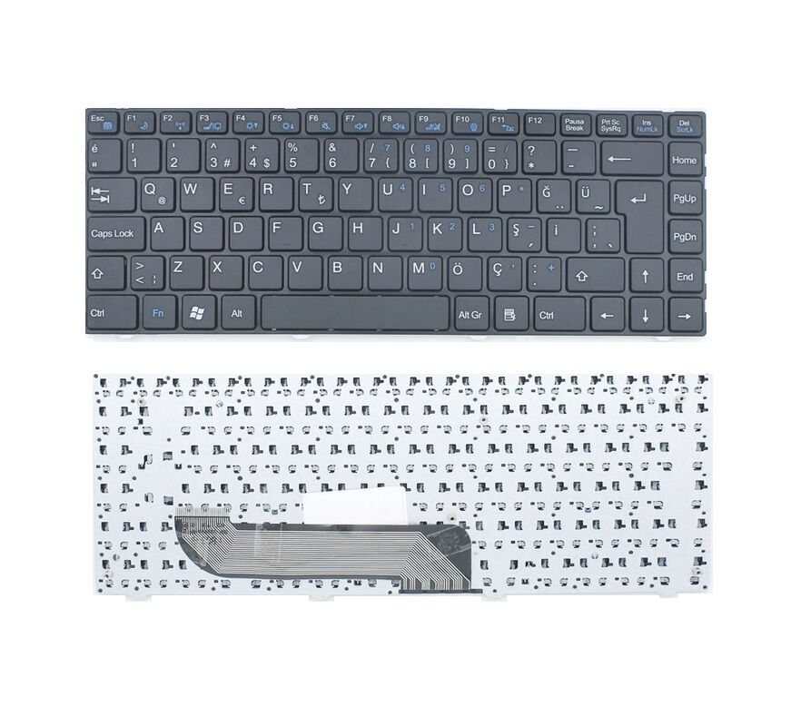 Exper l4b-y01 Ultrabook Uyumlu Notebook Klavye (Siyah TR)