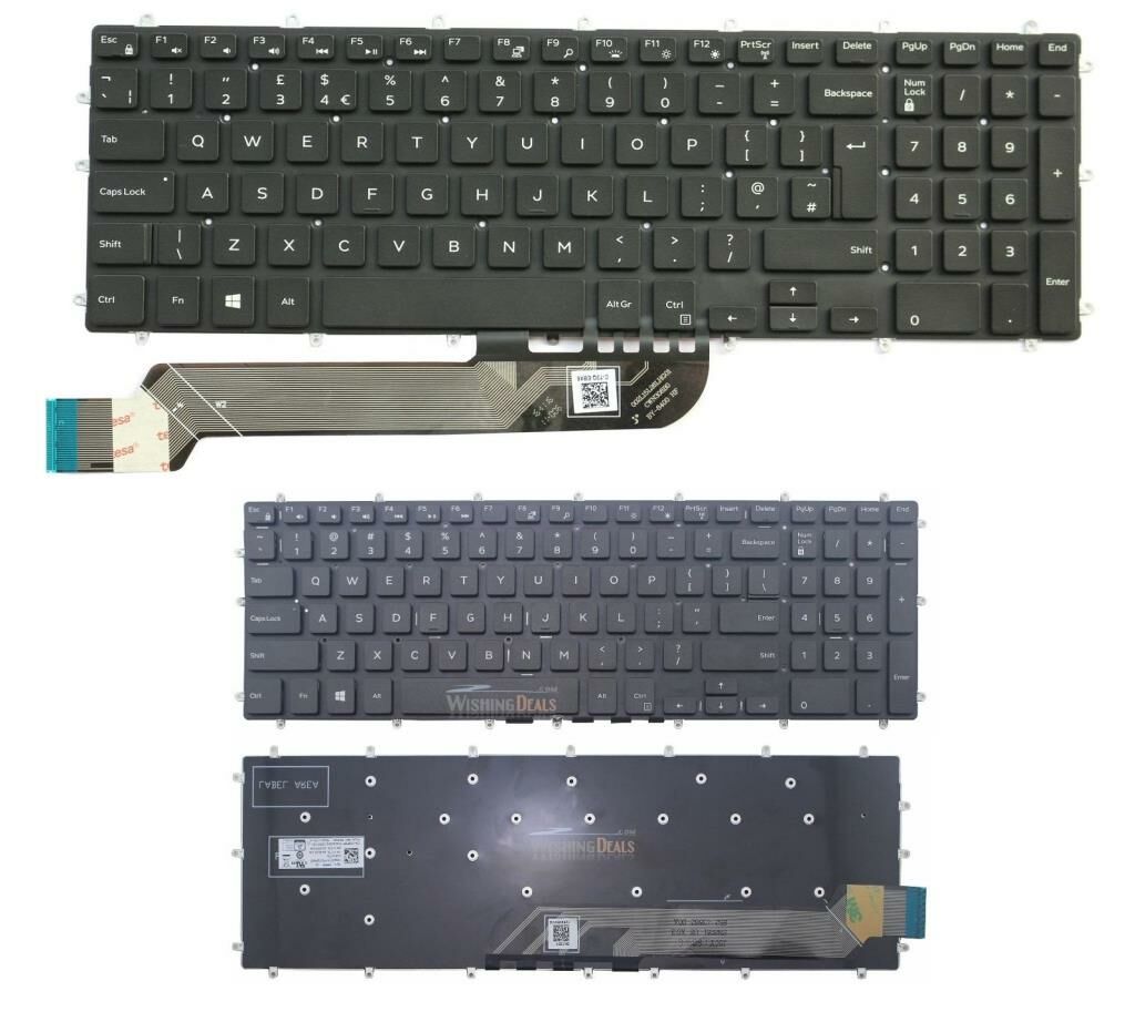 Dell P62F Notebook Klavye - Tuş Takımı / TR (Muadil Ürün)