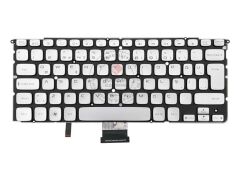 Dell Studio XPS 14Z, L412Z, 15Z, L511Z, L512z, 15Z-9751, P12F, P12F001, MP-10K8 Notebook Klavye (Gri TR) - Işıklı