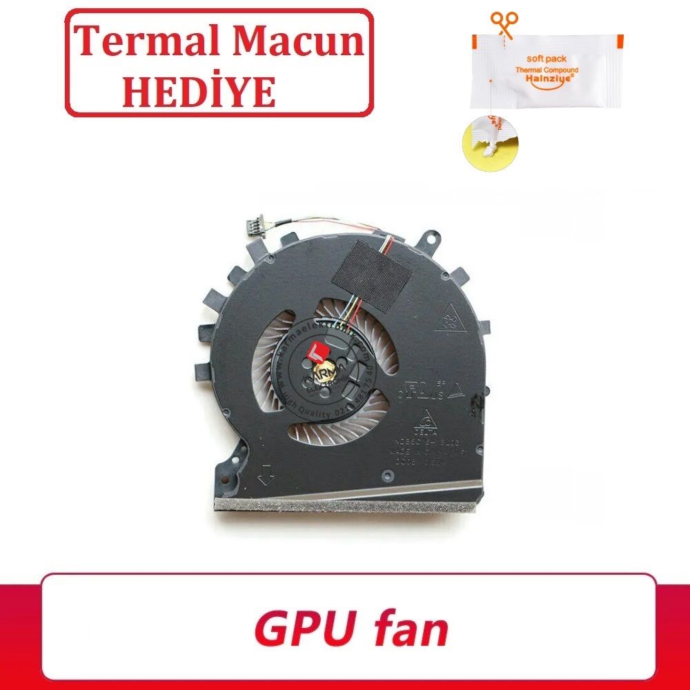 HP Pavilion 15-DK TPN-C141 L57170 L56900 001 ND85C16 Fan V2 (Sol)