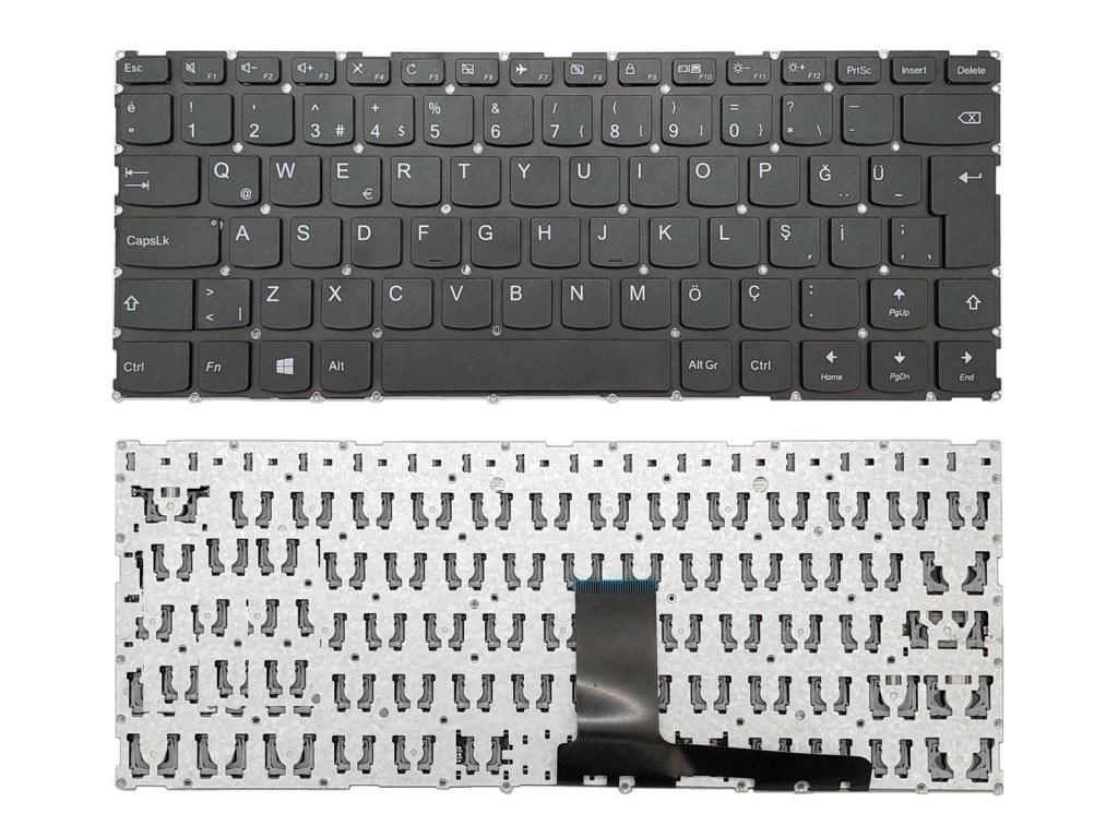 Lenovo 310-14IAP 80TS 310-14IKB 80TU Klavyesi - Siyah - TR