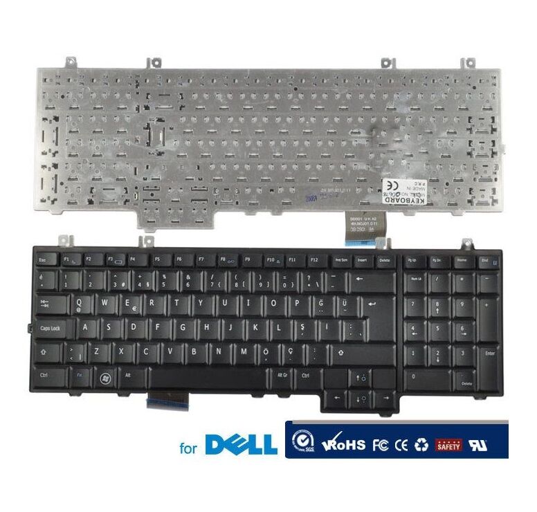 CN-0TR334-65890-8BP-02QK-A01 Notebook Klavyesi (Siyah TR)