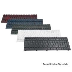 Dell inspiron P126G002 Notebook Klavyesi Işıklı Siyah TR