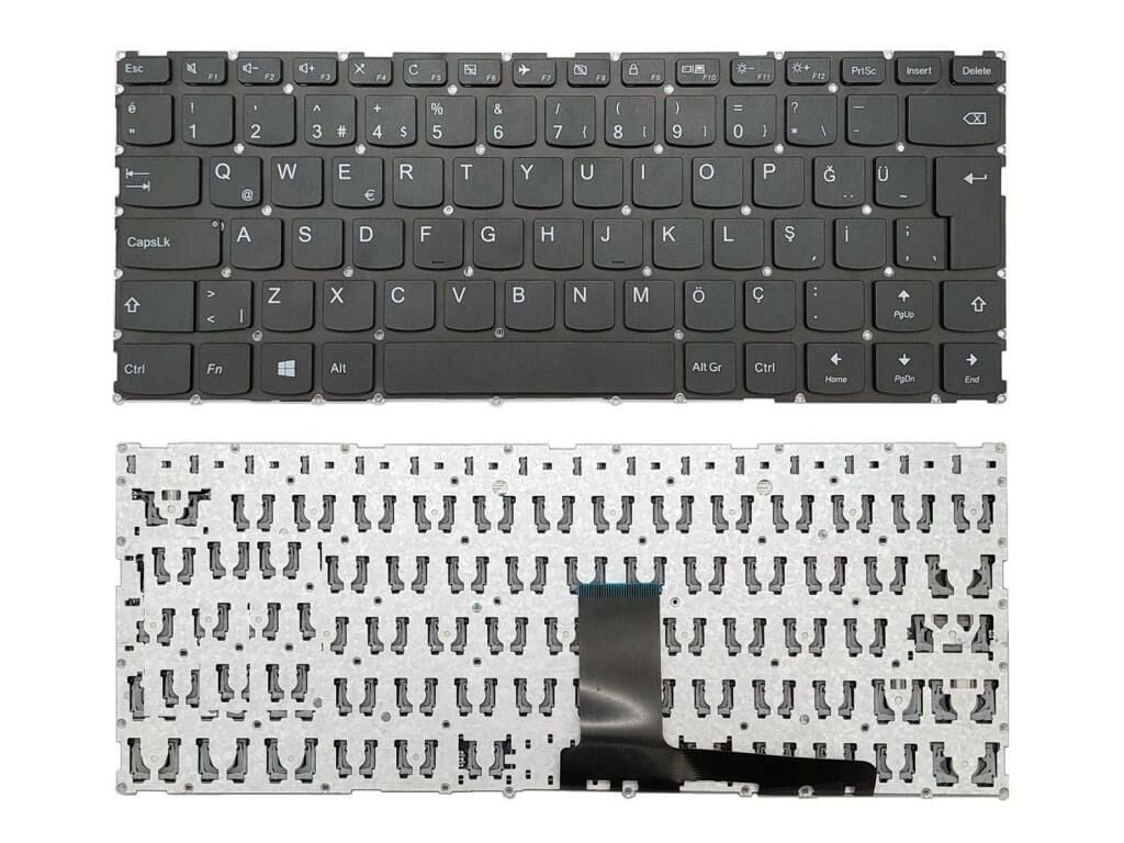 Lenovo V310-14ISK 80UF V310-14ISK 80SX Klavyesi - Siyah - TR