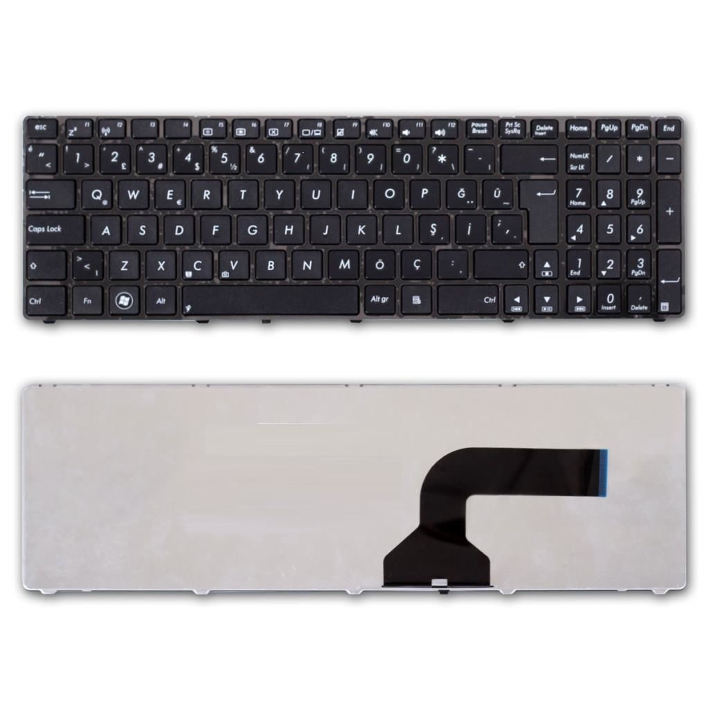 Asus 0KN0-FN2US03, 0KN0-H31TU03 Notebook Klavyesi - Tuş Takımı (Siyah TR)