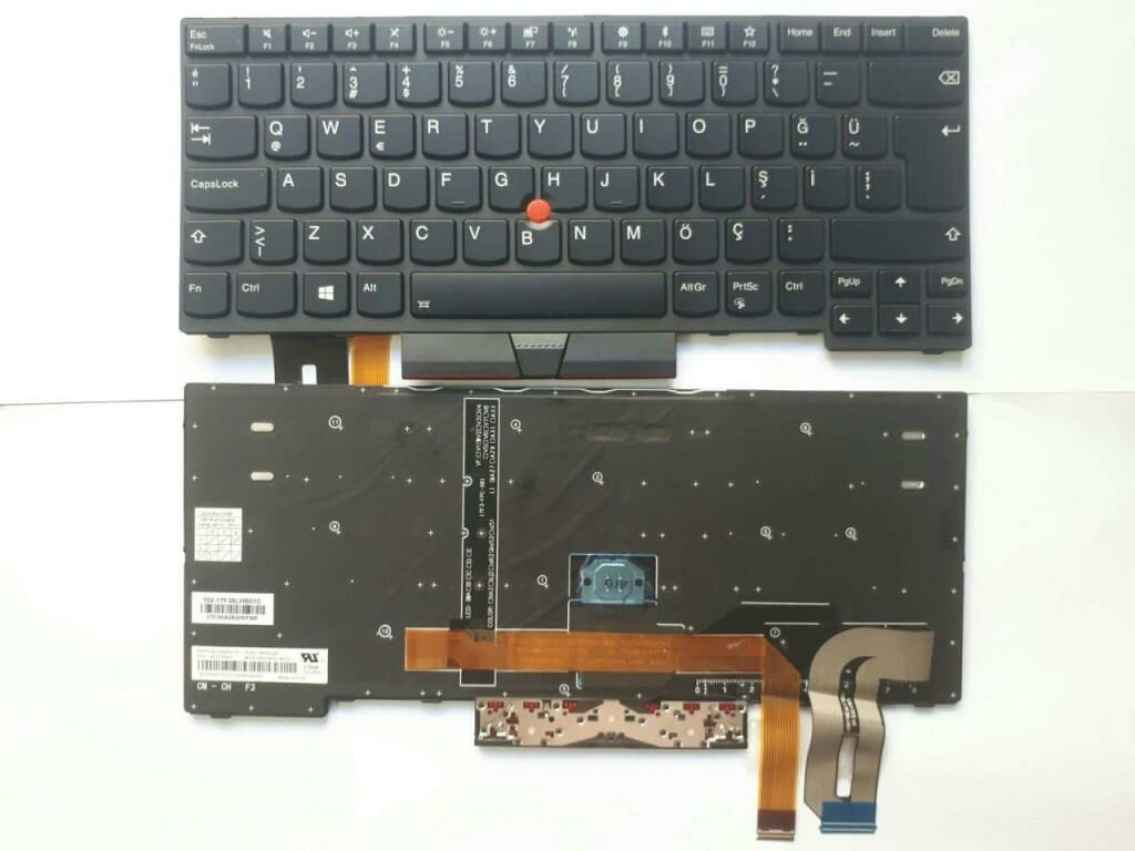Lenovo Thinkpad E495 20Ne001Rtx, 20Ne001Ttx Klavye TR / IŞIKLI