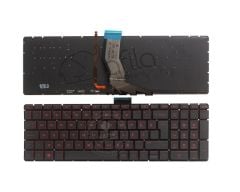 Hp Pavilion 15-AB208NT, 15-AB209NT Klavyesi Kırmızı Tuş (IŞIKLI)/Siyah TR