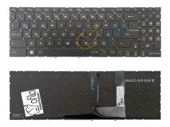 MSI Katana GF66 11UE-606TR msi Notebook Klavyesi Siyah TR, Ver.2 - Single-Zone RGB
