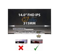 Lenovo ideaPad Flex 5-14IIL05 Type: 81X1 Lcd Led Ekran - Panel / FHD, Non-Touch, Non-ALS - Ver.2