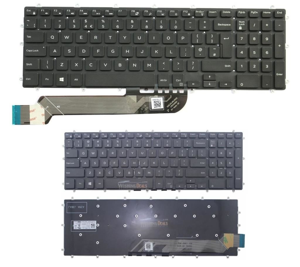 Dell Gaming Firelord 15 7567 Notebook Klavye - Tuş Takımı TR (Muadil)