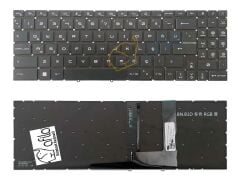 MSI Katana GF66 12UC-258TR msi Notebook Klavyesi Siyah TR, Ver.2 - Single-Zone RGB