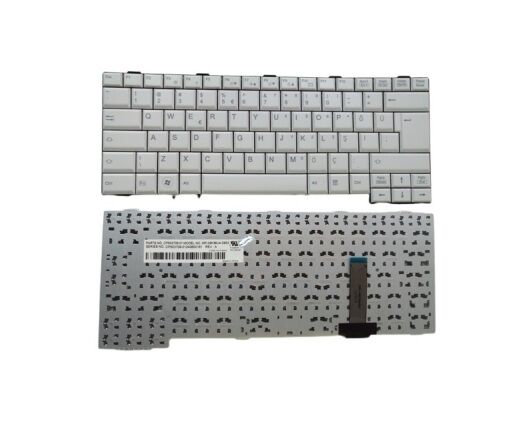 Fujitsu Siemens Lifebook E751 E752 S751 S752 S760 Notebook Klavyesi - Beyaz - TR / NBKL0802