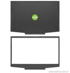 HP Pavilion Gaming 15-CX0076TX uyumlu Notebook Cover, Bezel SET (Yeşil Logo)