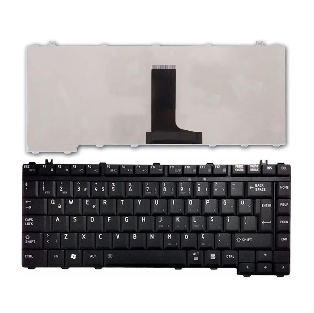 Toshiba Satellite M300 M300-ST3402 Klavye (Siyah TR)