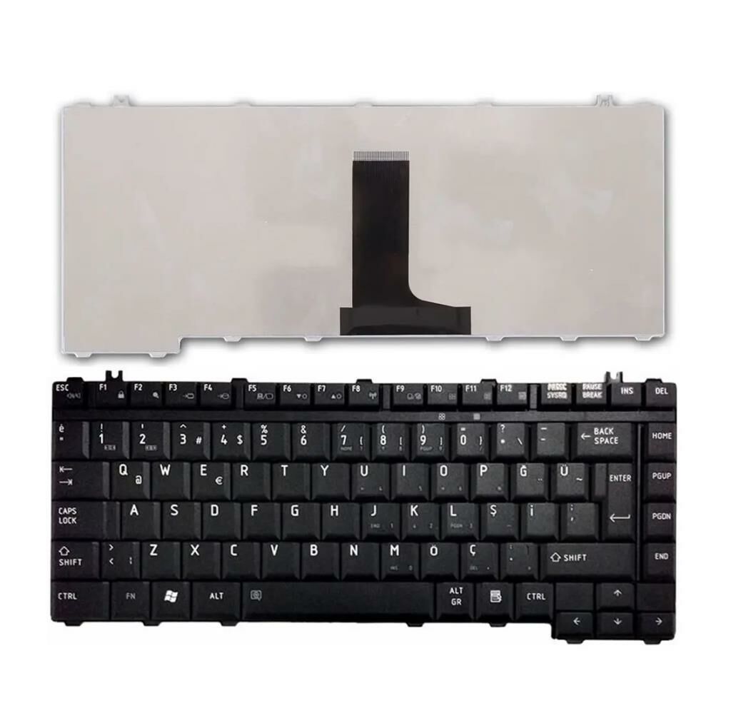 Toshiba Satellite M300-ST3403 M300-ST4060 Klavye (Siyah TR)
