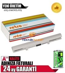 Toshiba Satellite C50-B-14T, C50-B-14Z Beyaz Notebook Bataryası - Laptop Pili - (4Cell Akü)