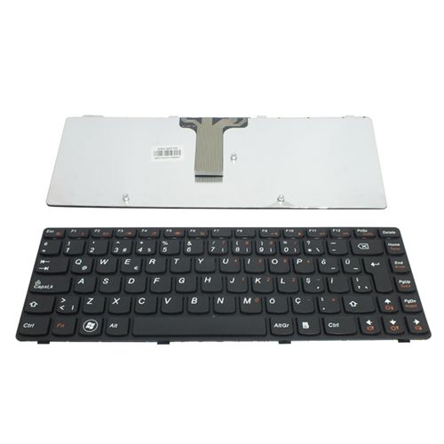 Lenovo Z370, Z370A, Z370G Notebook Klavyesi - Siyah - TR