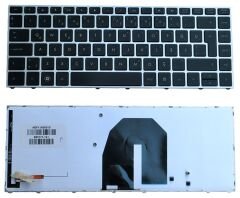 Hp ProBook 5330 5330m Notebook Klavyesi - Siyah - TR - Işıklı