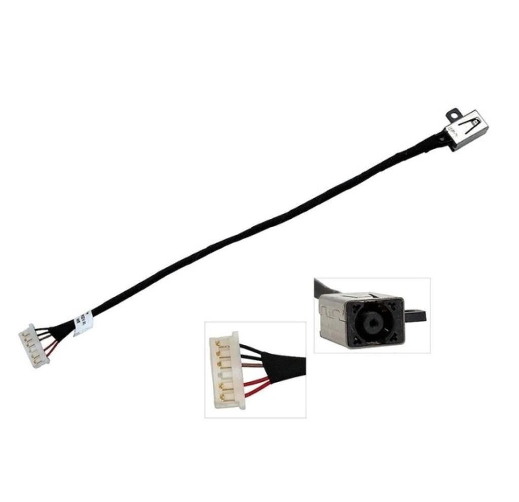 Dell Uyumlu inspiron 3451, 3458 (P60G) uyumlu Dc Power Jack, Şarj Soketi Girişi (Kablolu)