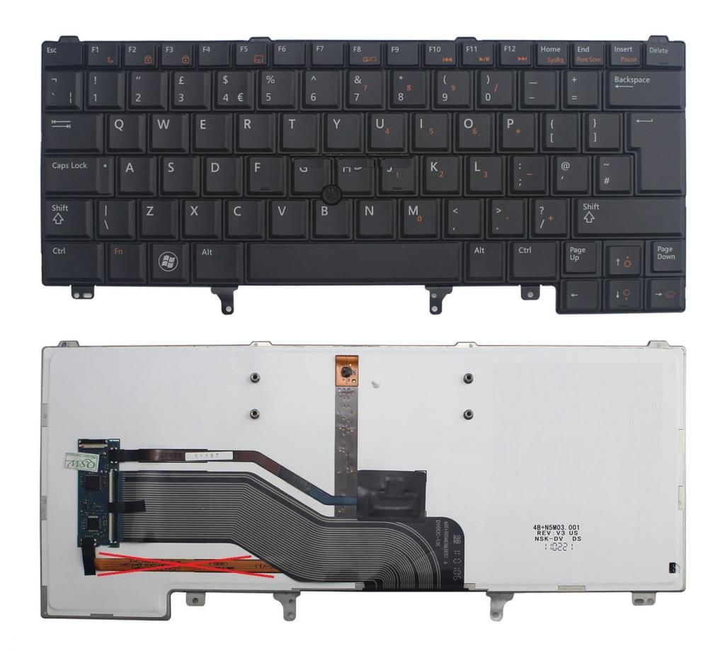 Dell Latitude E6230 E5420 E6420 E5420 Notebook Klavyesi - TR