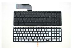 Hp 15-p080ca 15-p084ca 15-p088ca Notebook Klavye - Siyah -Işıklı