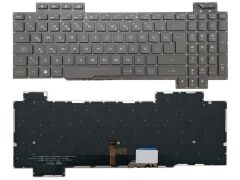 Asus Rog GL703GE-71250 GL703GM-71210T Klavyesi Siyah TR ışıklı