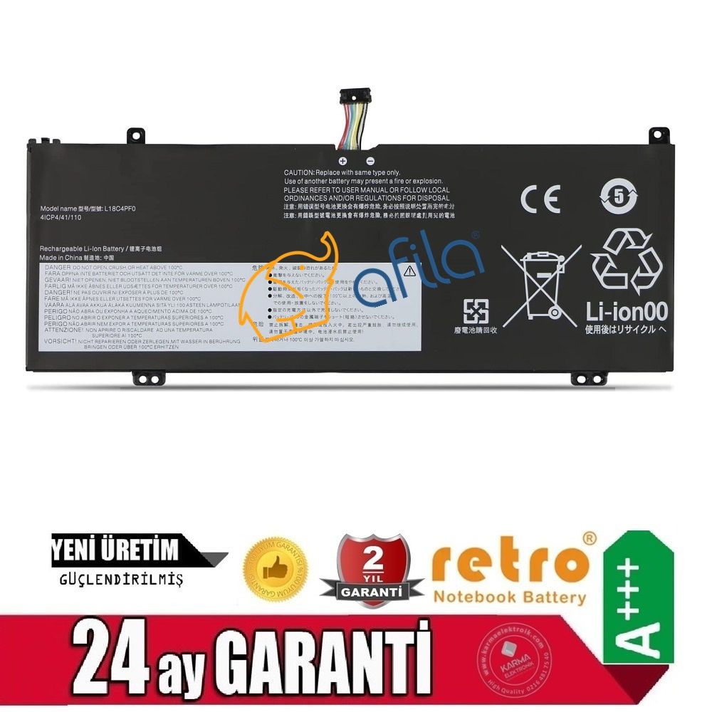 Lenovo ThinkBook 14S-IWL Notebook Bataryası, Pili