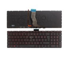Hp NSK-CW2BQ, NSK-CW5BC Klavyesi Kırmızı Tuş (IŞIKLI)/Siyah TR