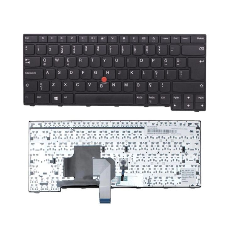 Lenovo 04Y0852, 04Y0890 Notebook Klavye - Tuş Takımı / Siyah TR