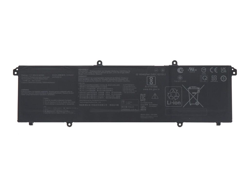 Asus VivoBook Pro 16 K6602VU-MX006W Notebook Bataryası, Laptop Pili - Ver.2