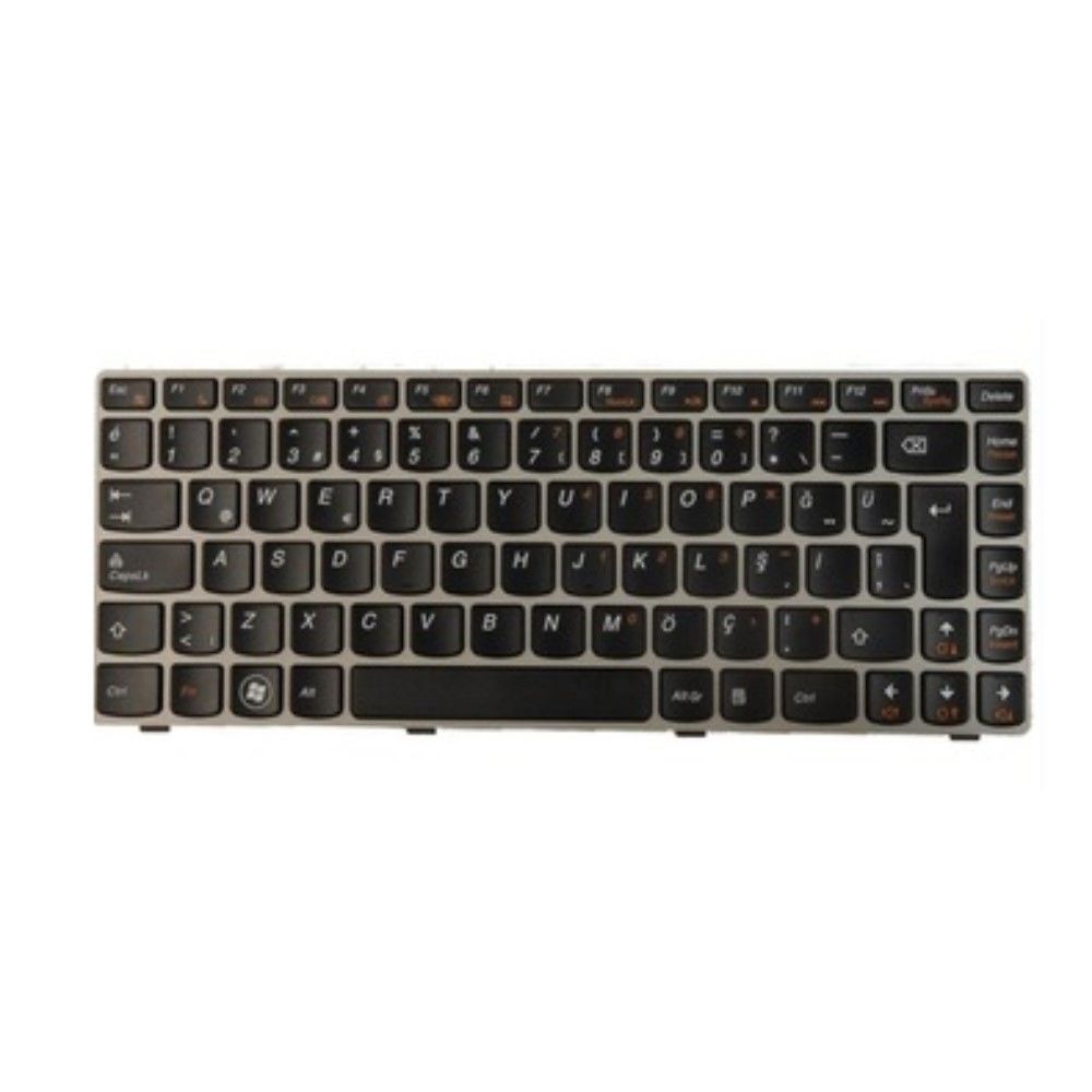 Lenovo ideaPad Z360, Z360A, Z360G Notebook Klavye / Siyah - TR